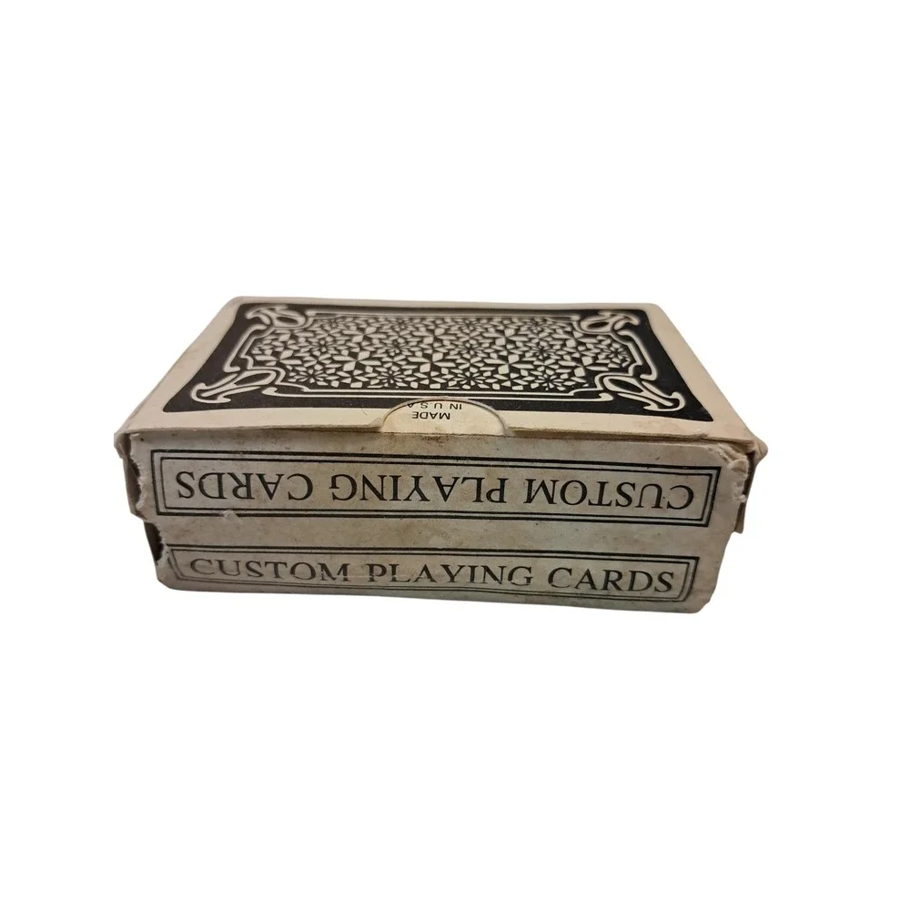 Custom Playing Cards Dogs‎ Paw Prints Poker Dual Decks Plastic Coated New Sealed